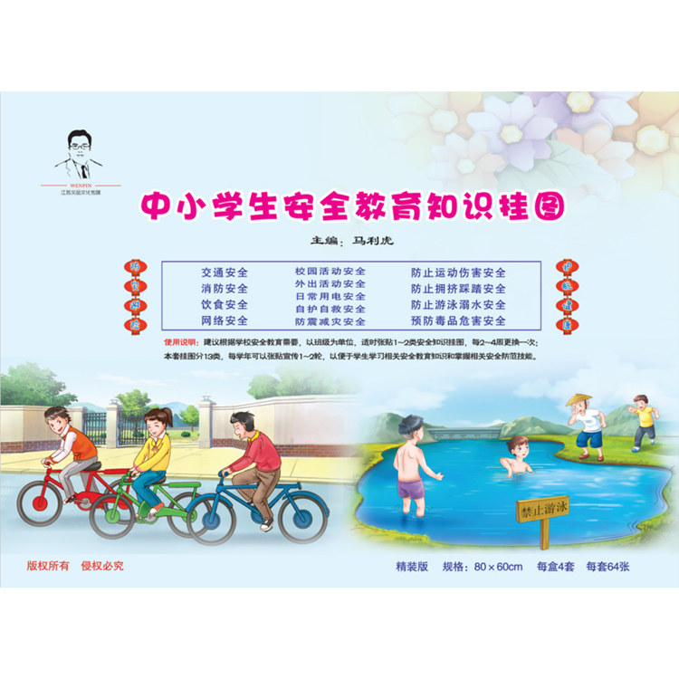 中小学生安全教育知识挂图